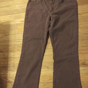 Women's Size 14 brown Riders jeans